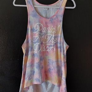 Panic At The Disco Tye-Dye Girls Tank